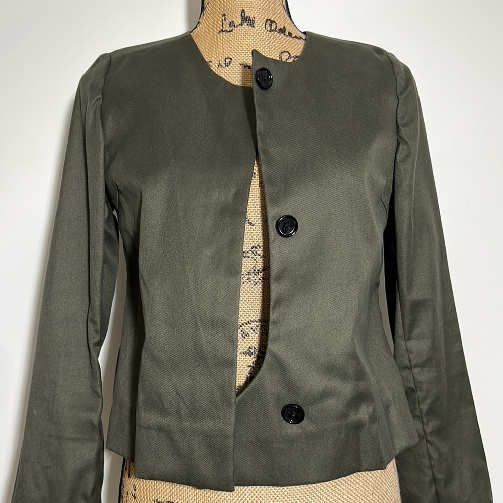 •SHIFT• NOT JUST A LABEL | Green Blazer. Sz. 8
